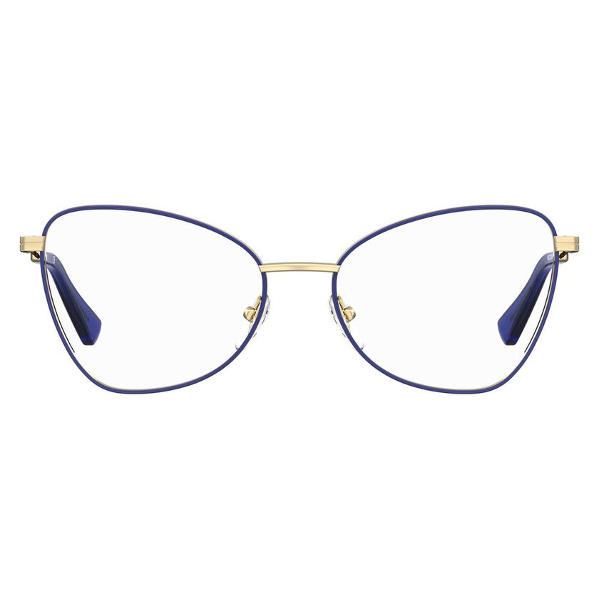Moschino Blue Metal Glasses (Frames) Moschino