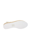 See By Chloé Gold Leather Wedges Sandals See By Chloé