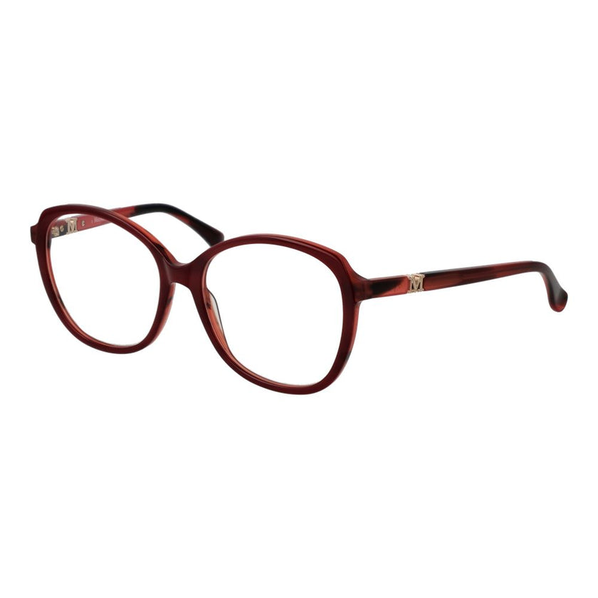 Max Mara Burgundy Plastic Glasses (Frames) Max Mara