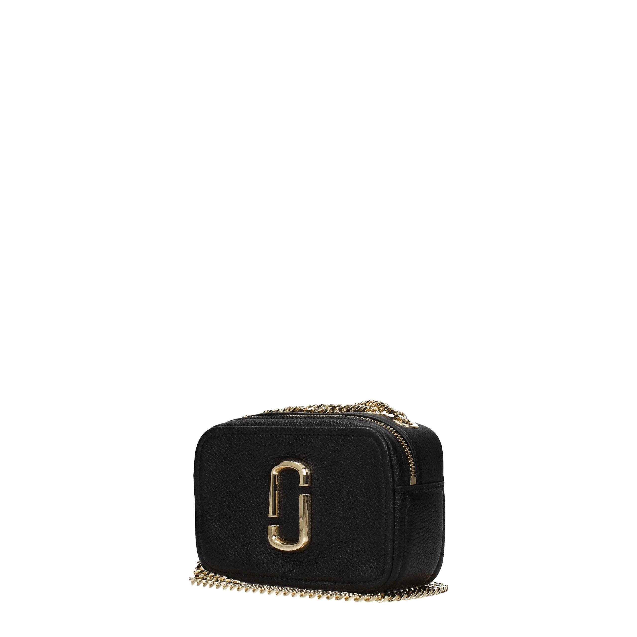 Marc Jacobs Black Leather Crossbody Bags Marc Jacobs