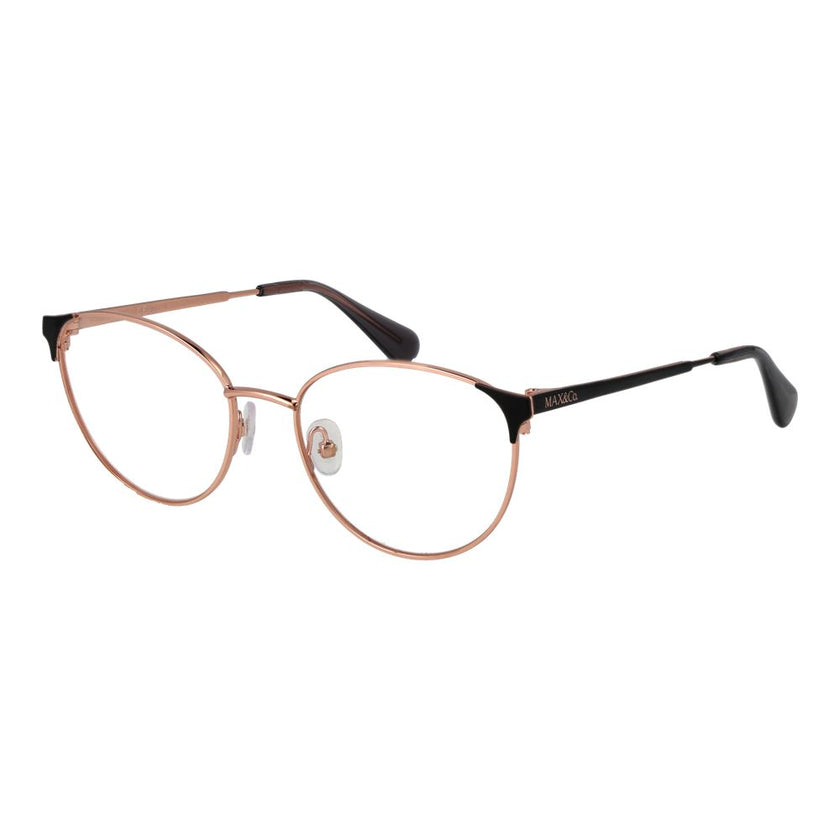 Max & Co Rose Gold Metal Glasses (Frames) Max & Co