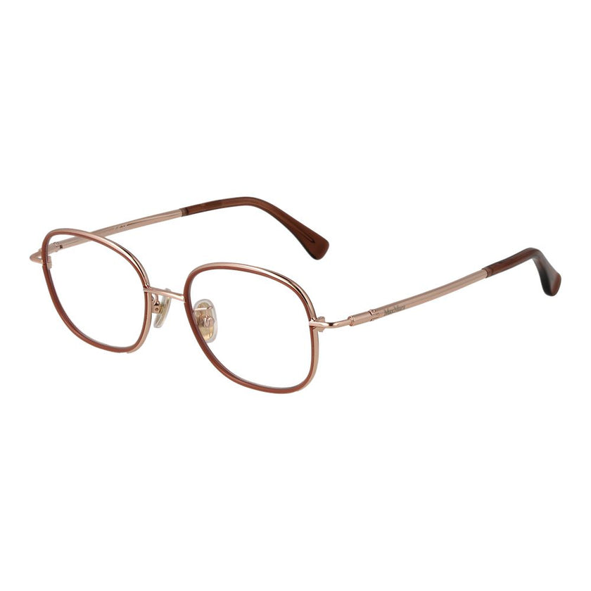 Max Mara Rose Gold Metal Glasses (Frames) Max Mara