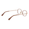 Max Mara Rose Gold Women Glasses Frame Max Mara