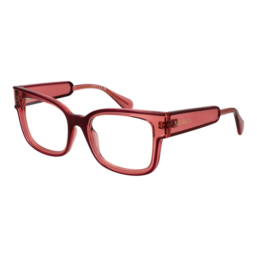Max & Co Red Stainless Steel Glasses (Frames) Max & Co