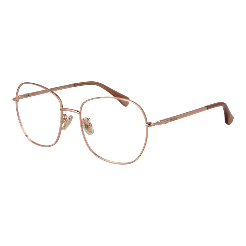 Max Mara Rose Gold Metal Glasses (Frames) Max Mara
