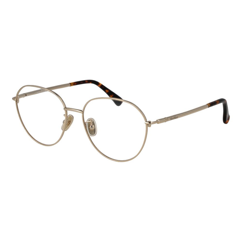 Max Mara Gold Metal Glasses (Frames) Max Mara