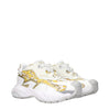 Versace Gold Fabric Low Tops Versace