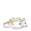 Versace Gold Fabric Low Tops Versace