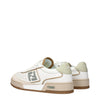 Fendi White Leather Low Tops Fendi