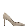 Jimmy Choo Gray Leather High Heel Pumps Jimmy Choo