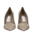 Jimmy Choo Gray Leather High Heel Pumps Jimmy Choo