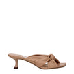 Jimmy Choo Beige Leather Flat Sandals Jimmy Choo