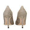 Jimmy Choo Gray Leather High Heel Pumps Jimmy Choo