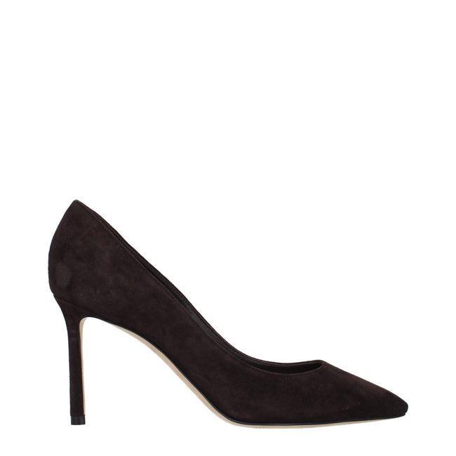 Jimmy Choo Brown Leather High Heel Pumps Jimmy Choo