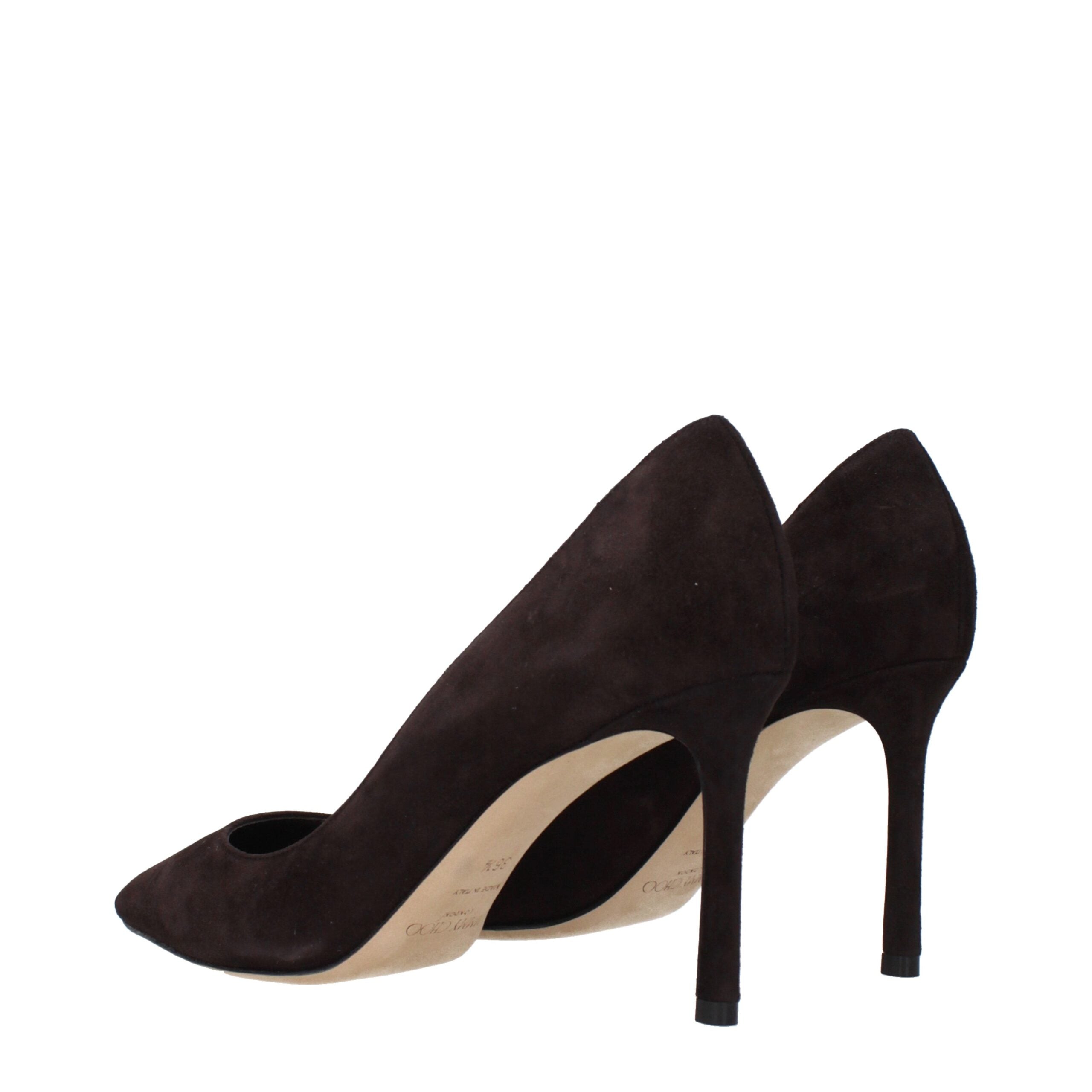 Jimmy Choo Brown Leather High Heel Pumps Jimmy Choo