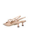 Jimmy Choo Pink Leather Mid Heel Pumps Jimmy Choo