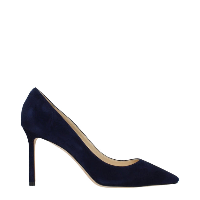 Jimmy Choo Blue Leather High Heel Pumps Jimmy Choo