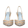 Valentino Garavani Beige Leather Stiletto Heels Sandals Valentino Garavani