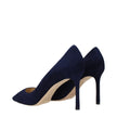 Jimmy Choo Blue Leather High Heel Pumps Jimmy Choo
