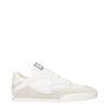 Chloé White Fabric Low Tops Chloé