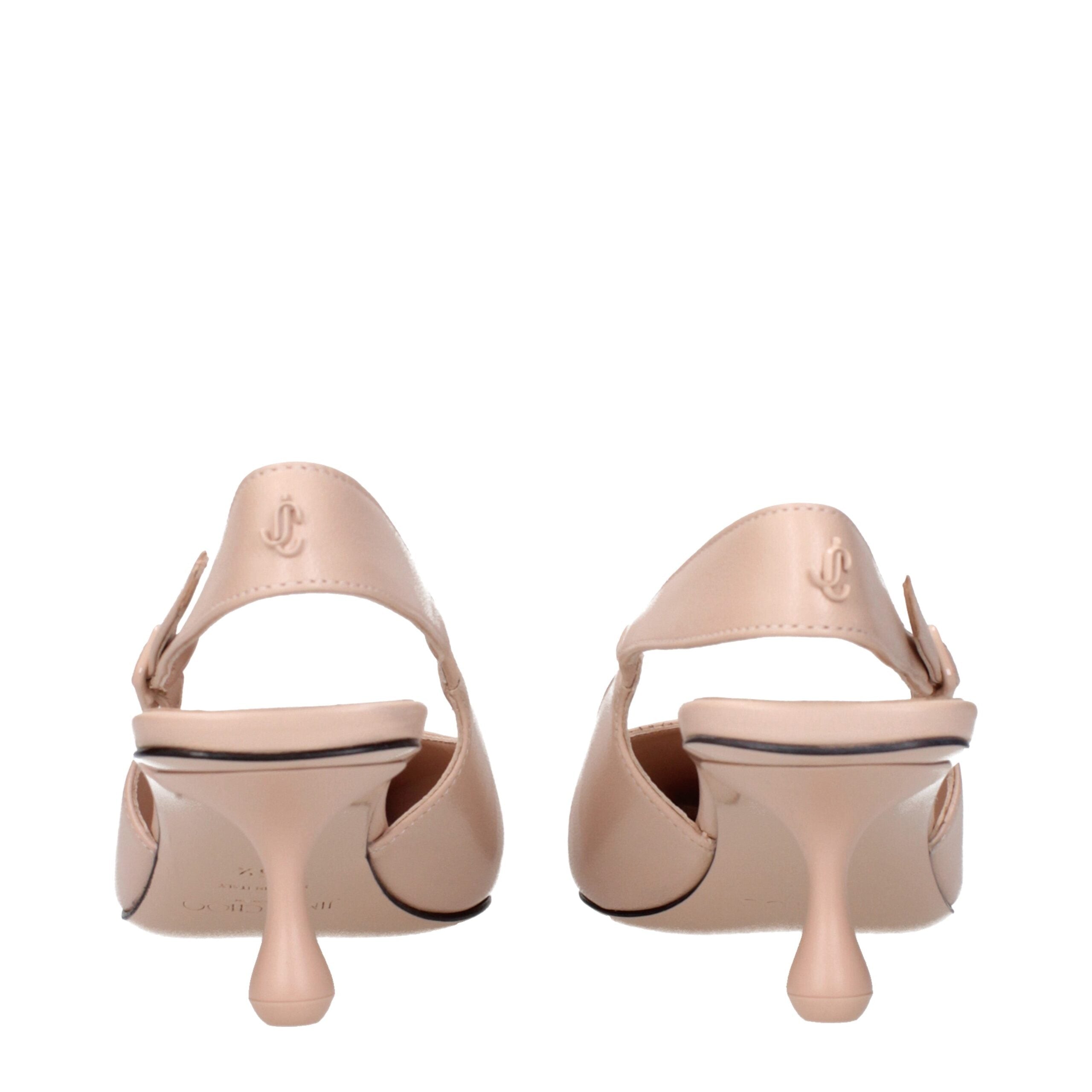 Jimmy Choo Pink Leather High Heel Pumps Jimmy Choo