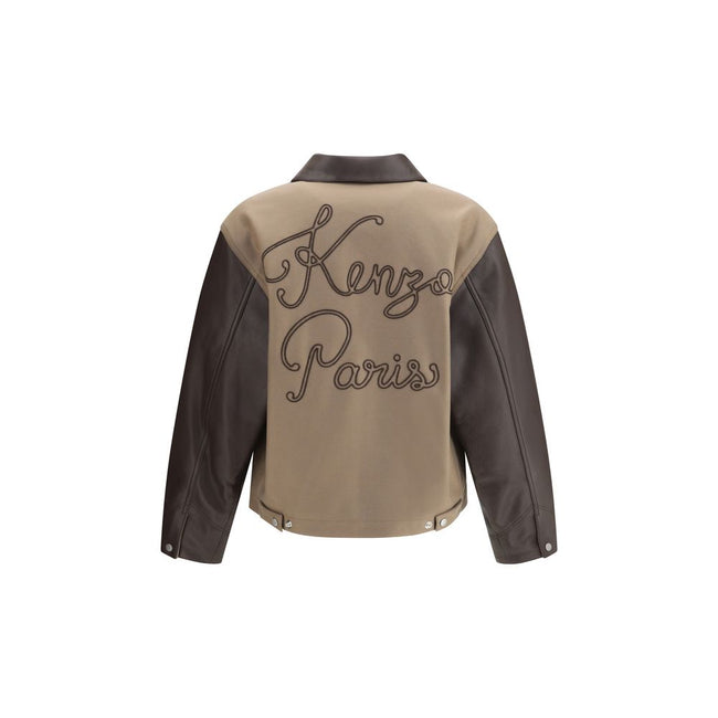 Kenzo Wool and leather college Jacket Kenzo