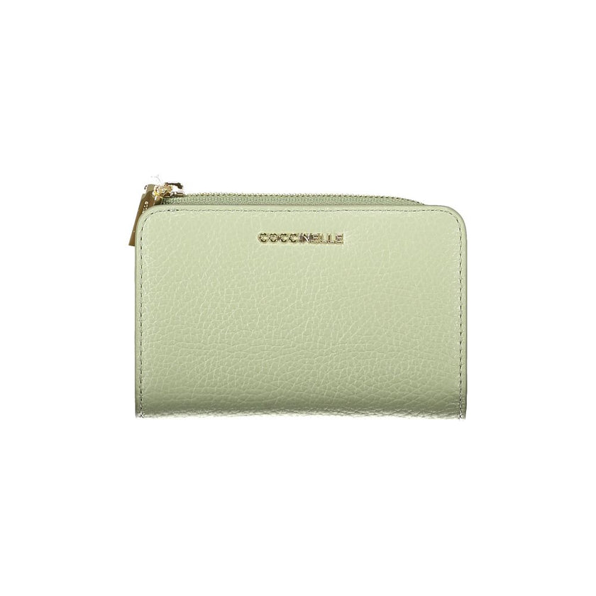 Coccinelle Green Leather Women Wallet Coccinelle
