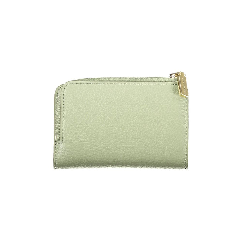 Coccinelle Green Leather Women Wallet Coccinelle