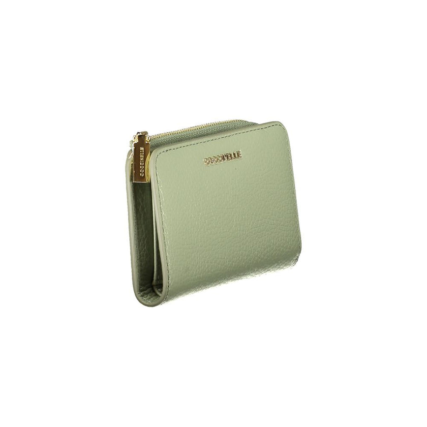 Coccinelle Green Leather Women Wallet Coccinelle