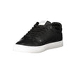 Tommy Hilfiger Black Leather Men Sneaker Tommy Hilfiger