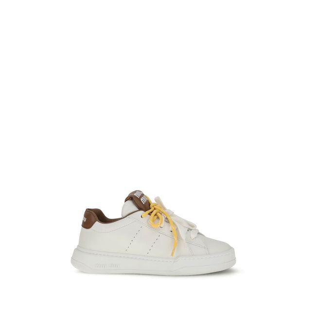 Miu Miu Double-Lace Sneakers Miu Miu