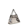Stella McCartney Metallic crackle-effect Falabella Shoulder Bag Stella McCartney