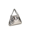 Stella McCartney Metallic crackle-effect Falabella Shoulder Bag Stella McCartney