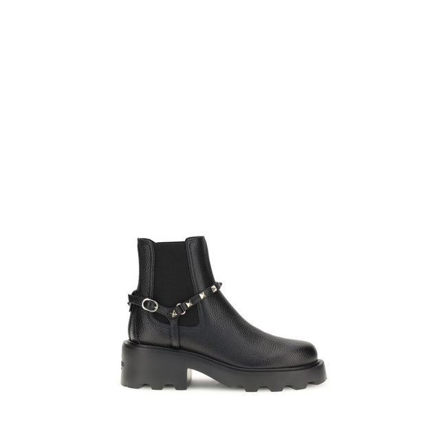 Valentino Garavani Leather Ankle Boots Valentino Garavani
