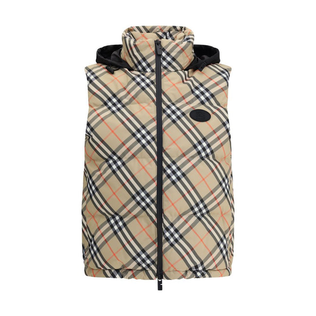 Burberry Check vest Down Jacket Burberry