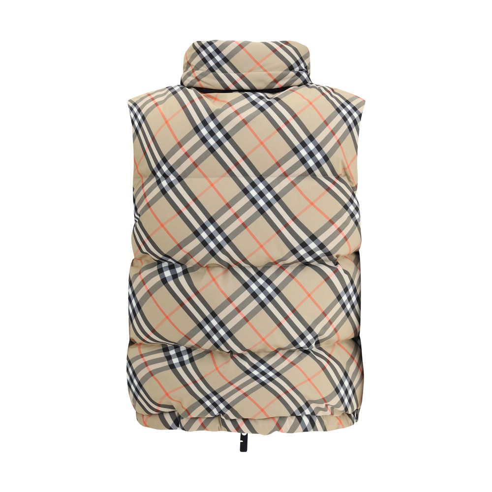 Burberry Check vest Down Jacket Burberry