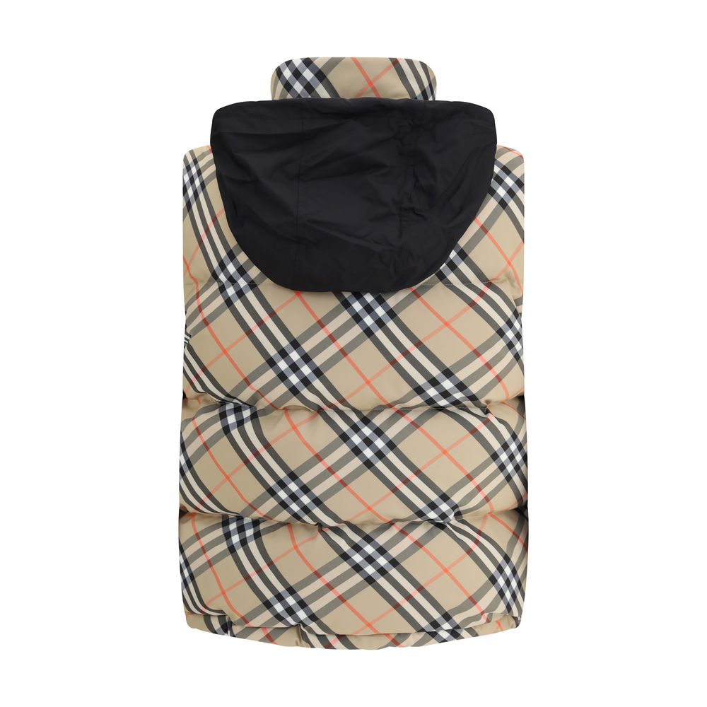 Burberry Check vest Down Jacket Burberry