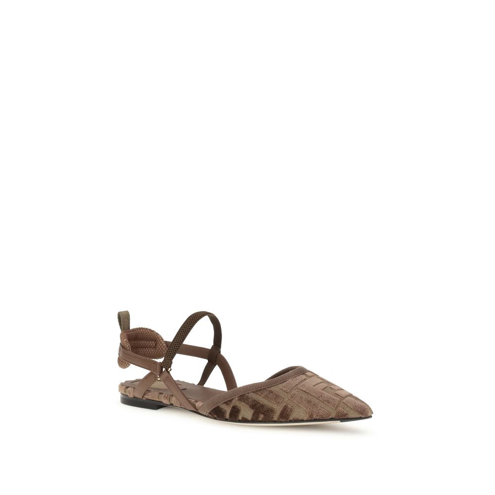 Fendi Colibrì Lite slingback Ballerinas Fendi