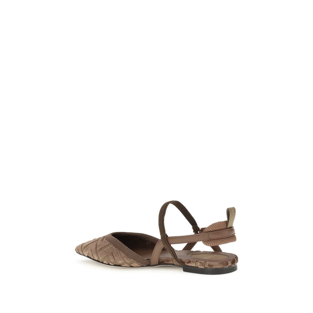 Fendi Colibrì Lite slingback Ballerinas Fendi