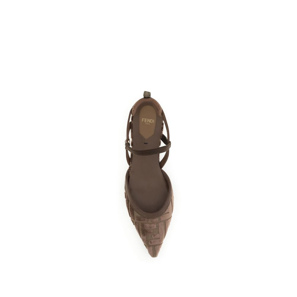 Fendi Colibrì Lite slingback Ballerinas Fendi
