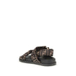 Fendi FF satin Sandals Fendi