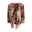 Dolce & Gabbana Silk chiffon floral Shirt Dolce & Gabbana