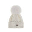 Moncler Cashmere blend Hat with pom-pon Moncler