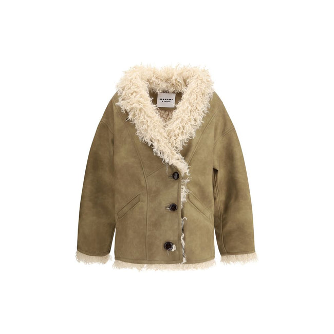 Marant Etoile Clea Shearling-effect faux fur Coat Marant Etoile