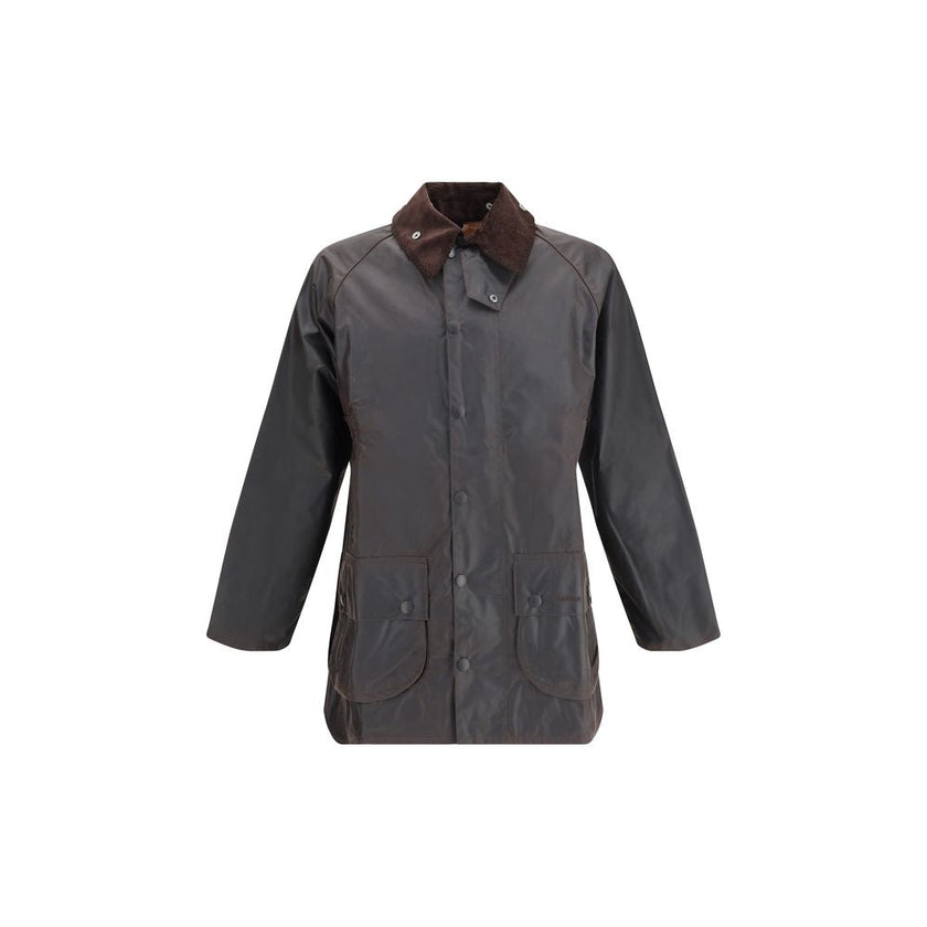 Barbour Black Cotton Coat Barbour