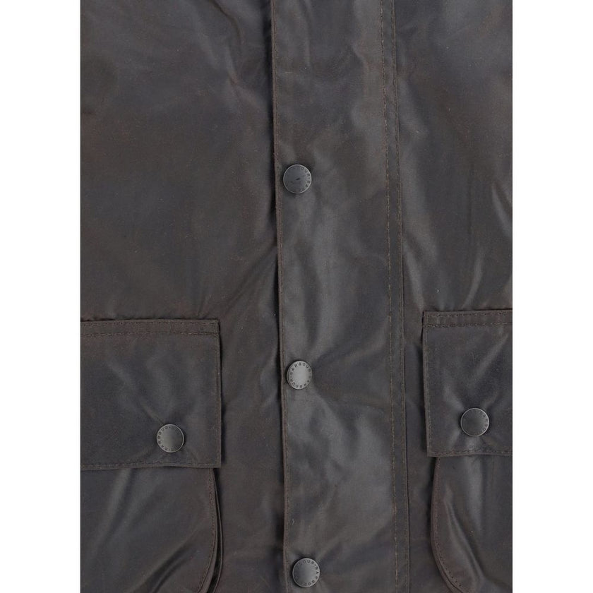 Barbour Black Cotton Coat Barbour