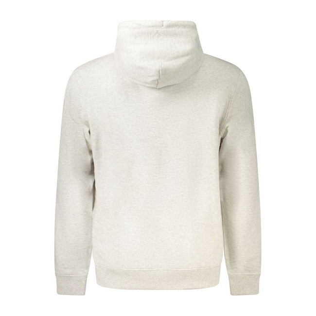 Tommy Hilfiger Gray Cotton Men Sweater Tommy Hilfiger