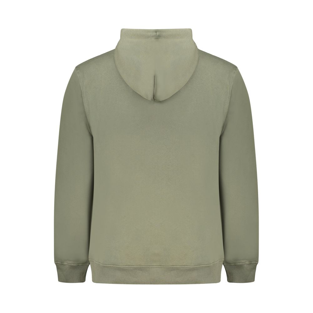 Tommy Hilfiger Green Cotton Men Sweater Tommy Hilfiger