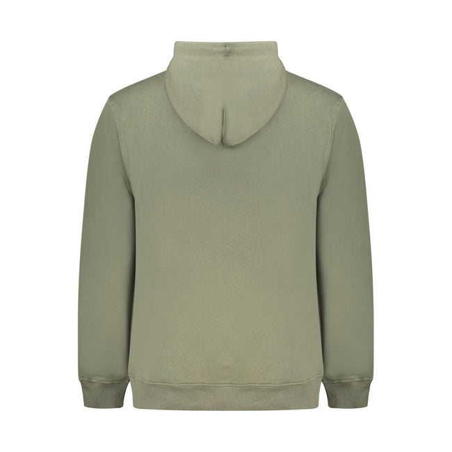 Tommy Hilfiger Green Cotton Men Sweater Tommy Hilfiger