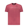 Tommy Hilfiger Red Cotton Men T-Shirt Tommy Hilfiger
